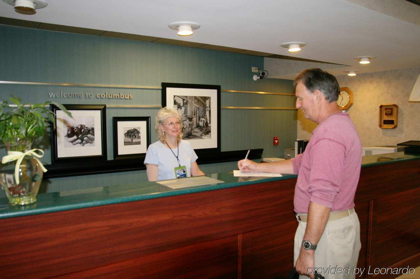 Hampton Inn West Columbus Interiør billede